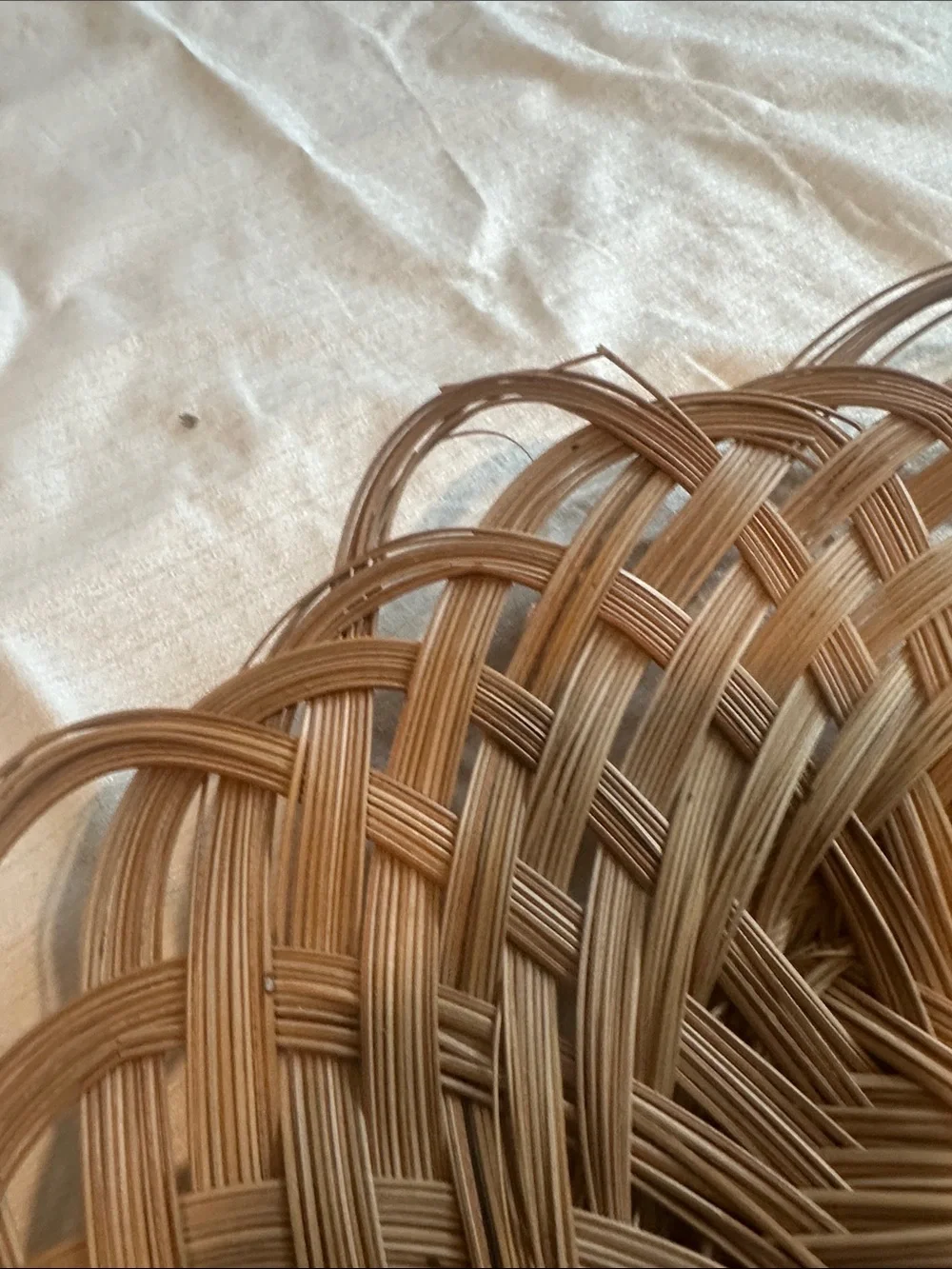 Handwoven Natural Brown Wicker Basket Trio - Home Accents